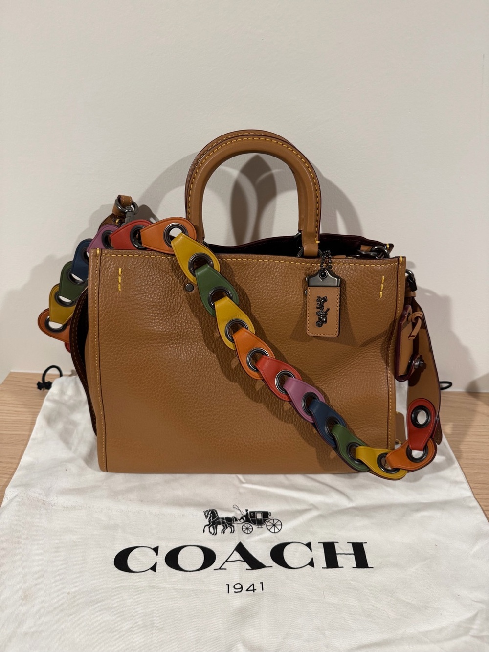 Coach 1941 Handbag light saddle